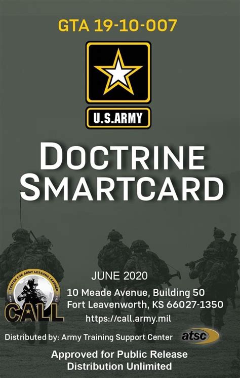 army infantry smart card|printable army smart cards.